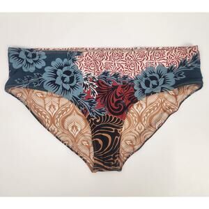 Agua Bendita Audrey Bikini Bottom in Fera Floral Size 3XL NWT